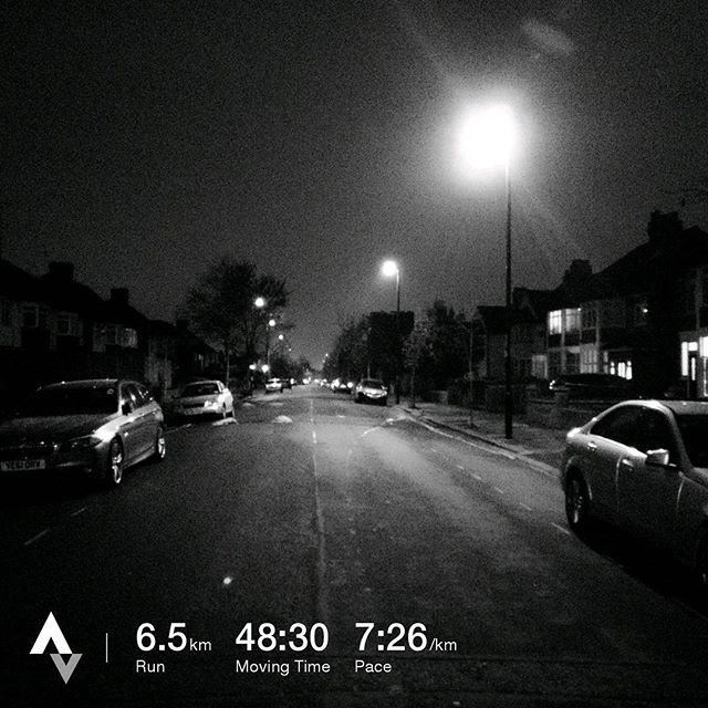 #CouchTo10k was HARD this eve.  Legs really not working very well. I blame @suddyman for all of it! #ActonStreets #POTD